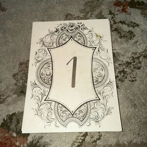 Elegant Black and White Art Print